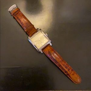 Silpada leather watch